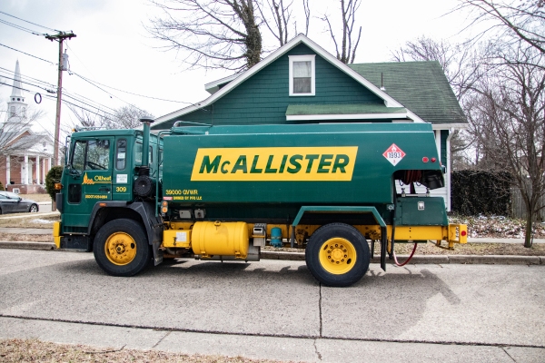 McAllister Energy Fuel Delivery Truck