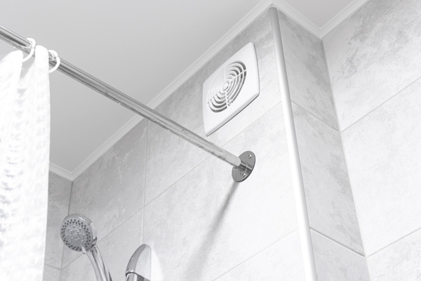 bathroom ventilation fan for energy-efficient cooling