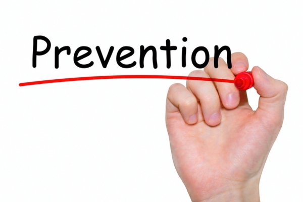 prevention written on a virtual board depicting oil freezing