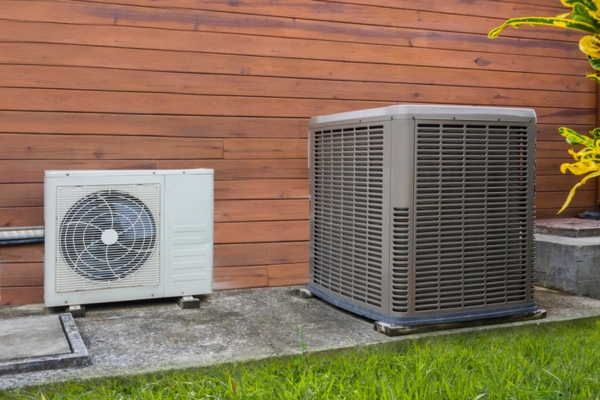 image of different types of heat pumps side by side depicting choosing the right unit